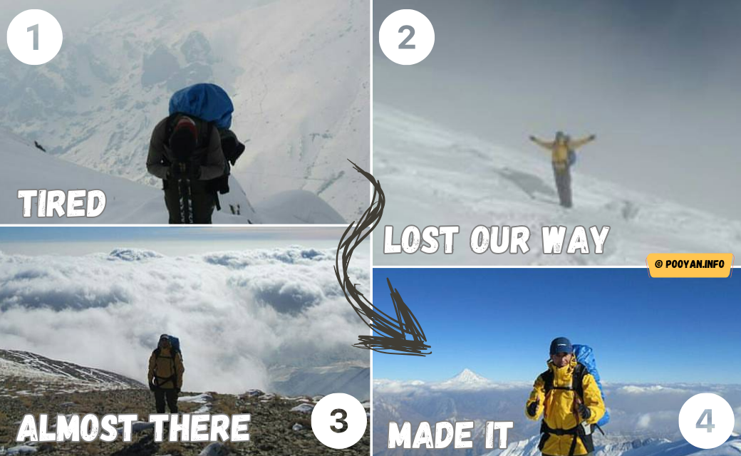 Lessons learned from climbing mountains in Iran