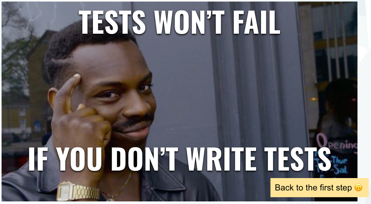 No test meme