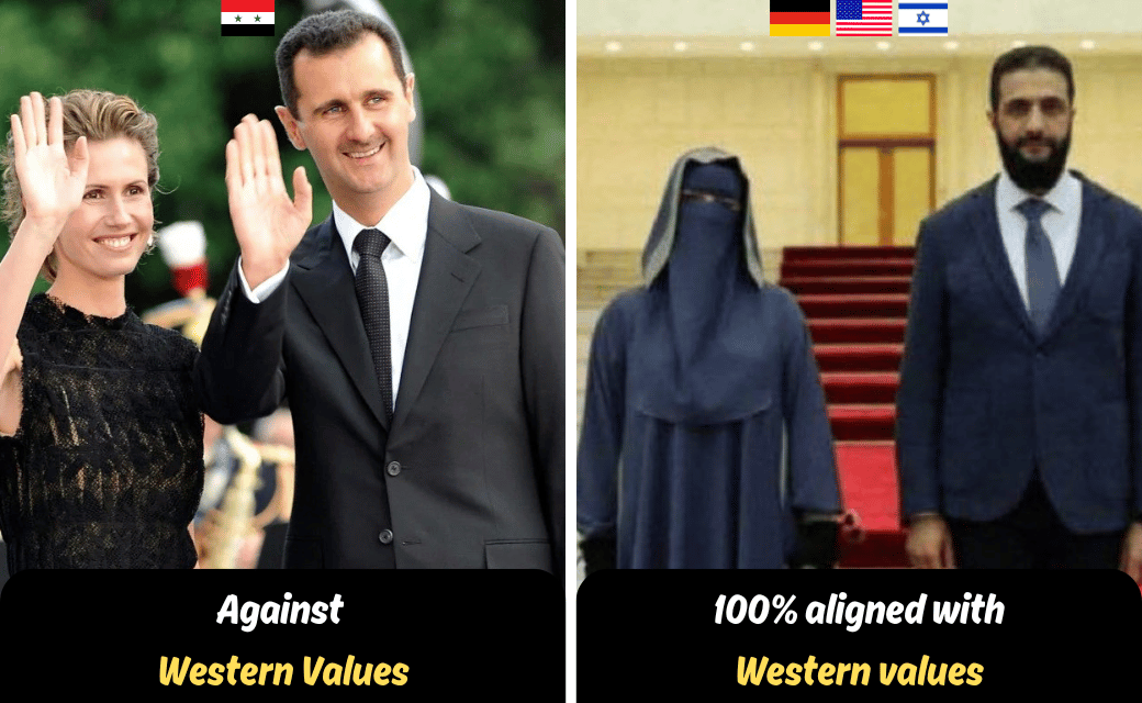 The real values in the West