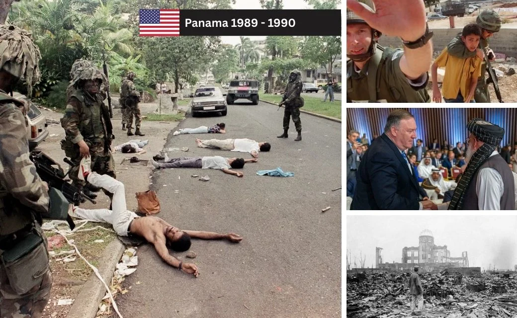 The US and Israel bombing other nations and pretending to be the nice guys