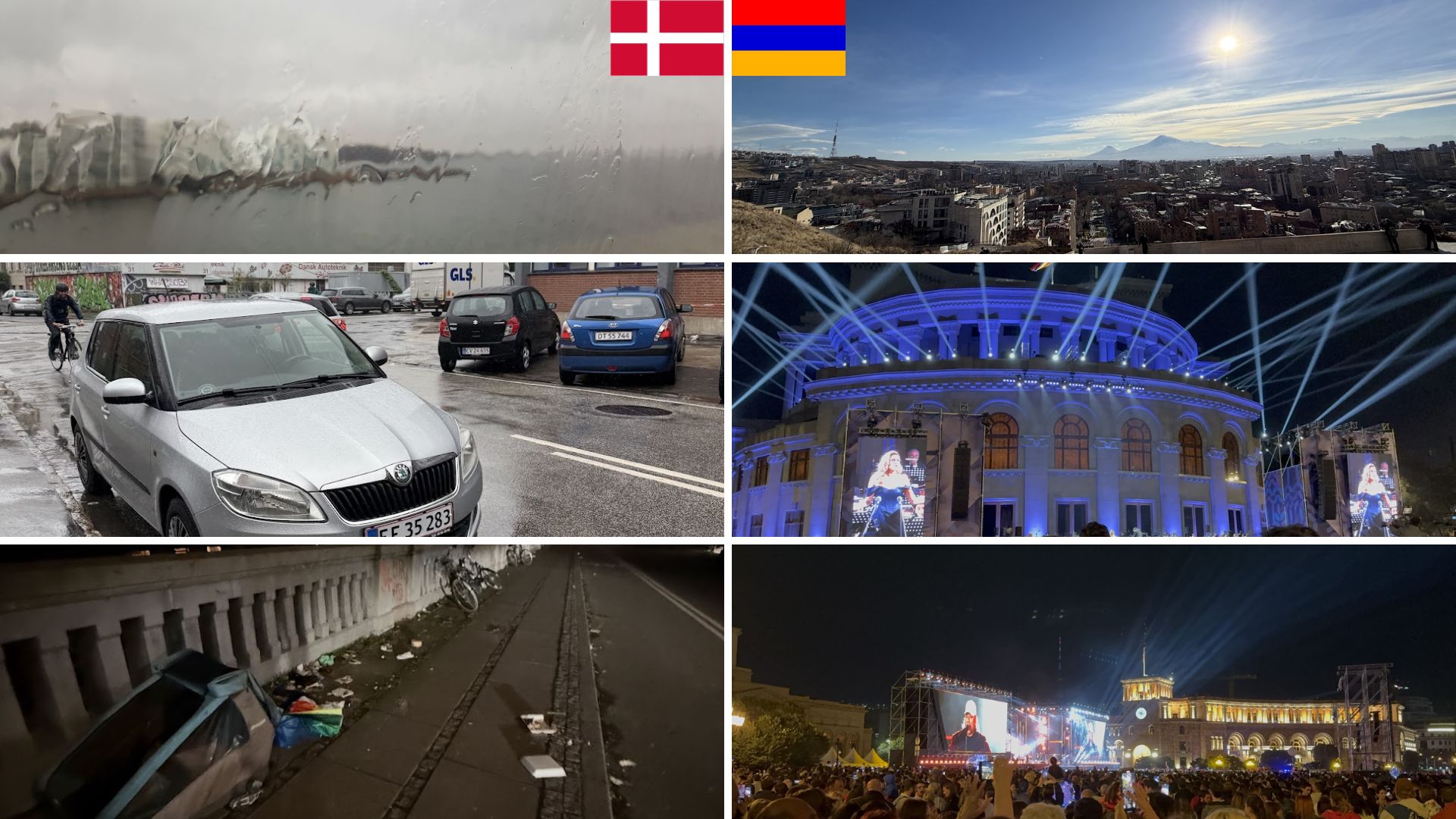 Rainy days of Denmark vs Armenia