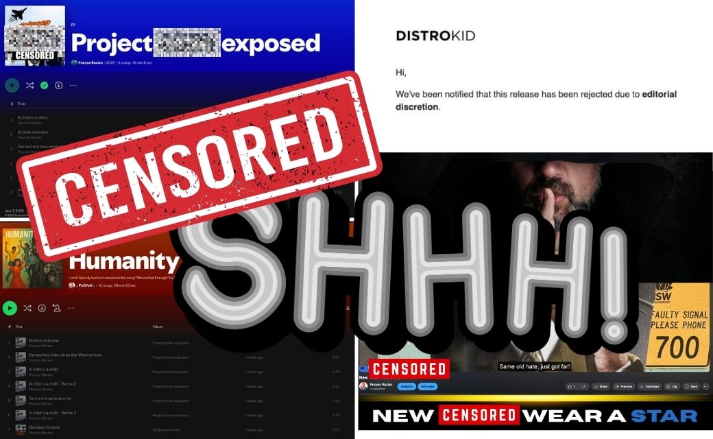 Spotify and DistroKid censored my music!