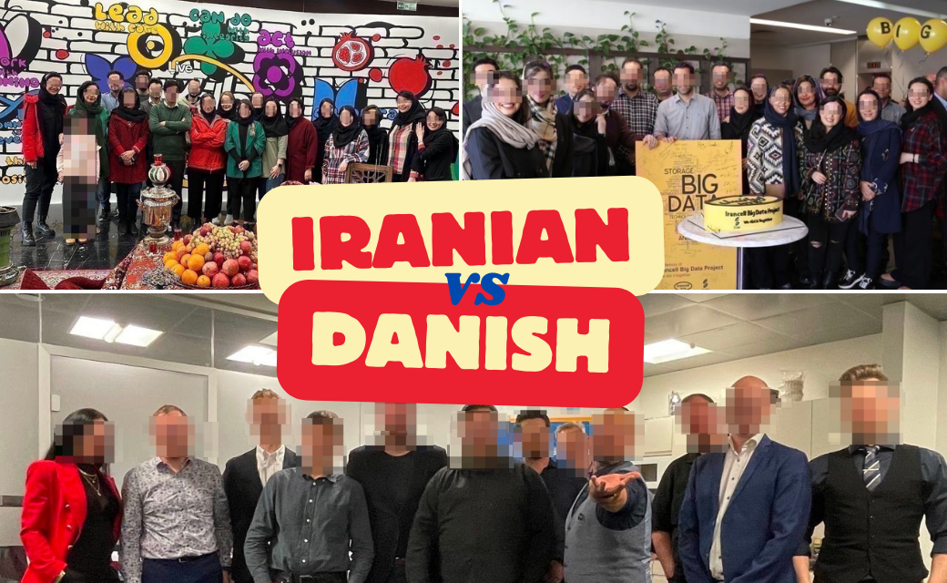 Gender diversity at work: Denmark🇩🇰 vs Iran🇮🇷
