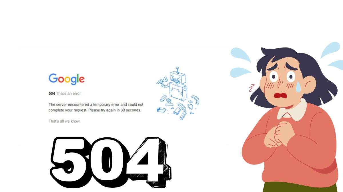 How to fix a HTTP 504 gateway timeout error