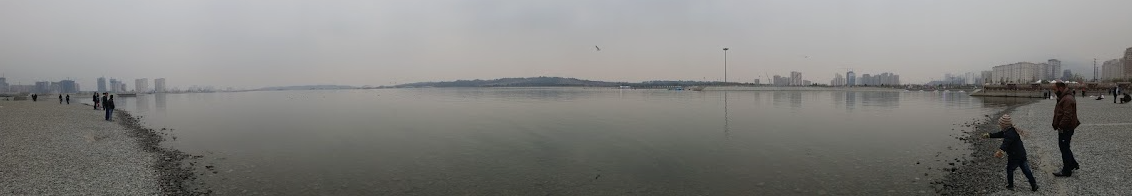 an artificial lake, Tehran, 2015