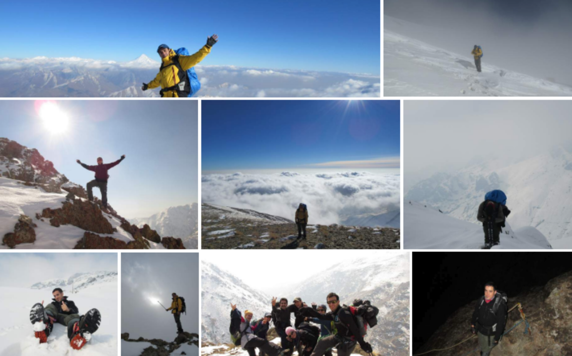Iran has amazing hiring trails and beautiful mountains