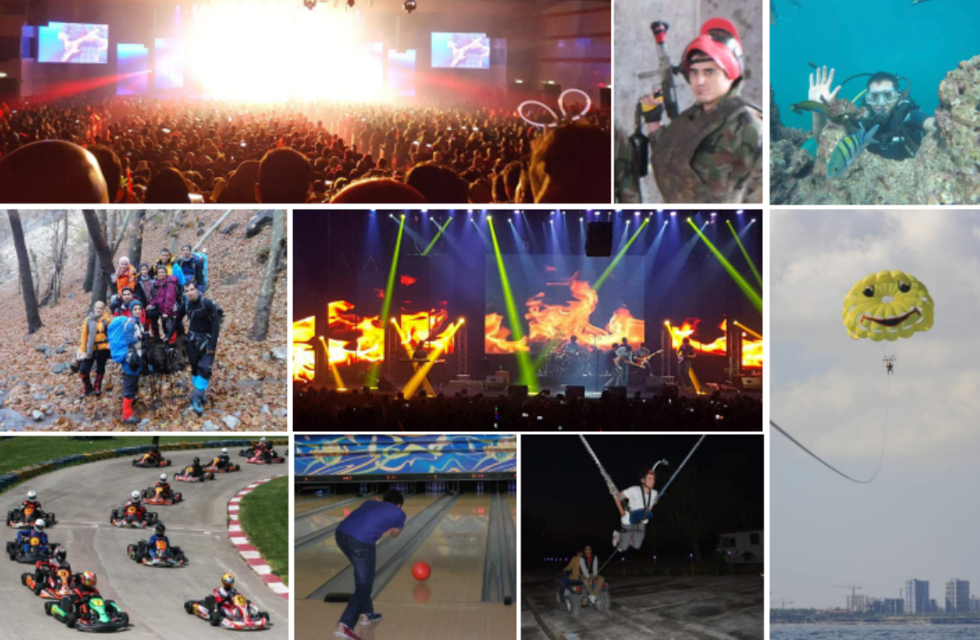 my leisure time in Iran