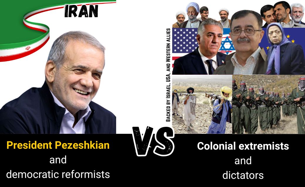 The West attacked Iran, because they don't want Iran to have democracy